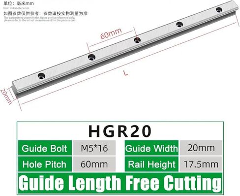 S25HH0 Linear Rail HGH15CA HGH20CA HGH20HA HGW15CC HGW20CC HGW20HC HGL15CA EGH15CA EGH20CA EGH15SA EGH20SA EGW15CA SA(HIWIN EGR 15,250mm) in Saudi Arabia