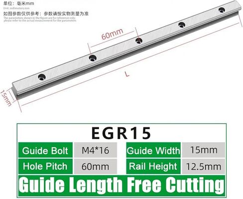 S25HH0 Linear Rail HGH15CA HGH20CA HGH20HA HGW15CC HGW20CC HGW20HC HGL15CA EGH15CA EGH20CA EGH15SA EGH20SA EGW15CA SA(HIWIN EGR 15,250mm) in Saudi Arabia