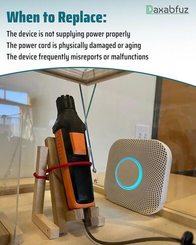 سلك بديل لإنذار الدخان مناسب لجهاز إنذار الدخان Google Nest Protect 120 فولت، ولا يناسب أجهزة Nest الأخرى in Kuwait