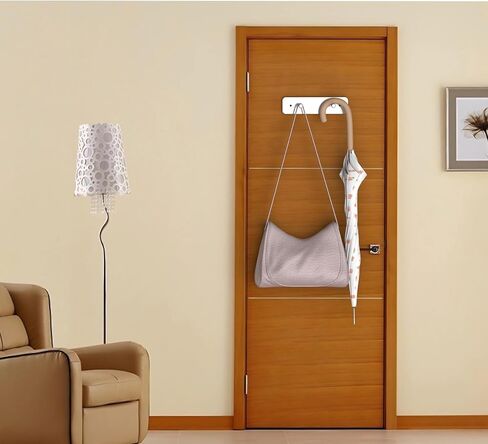 حامل لوح الكي ZHMY، حامل لوح الكي على الحائط على شكل Y أو T، خطاف لوح كي من الفولاذ المقاوم للصدأ لغرف الغسيل مع خطافات قابلة للتعديل in Kuwait