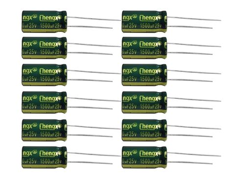 Generic 1500 فائق التوهج 25 فولت 10X20 +/-20% -40 إلى +105 درجة مئوية 17 قطعة مكثفات كهربائية من الألومنيوم، 1500 MFD، مكثف 1500 فائق التوهج 25 فولت، مكثف 1500 فائق التوهج، مكثف 25 فولت، مكثف 1500 فائق التوهج 25 فولت، 25 فولت 1500 فائق التوهج مكثف in Kuwait