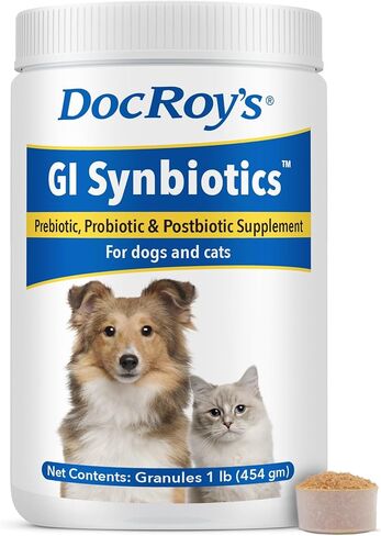 Doc Roy's GI Synbiotics- Probiotic & Prebiotic Supplement Gel - for Dogs and Cats- 15 ml Gel in Saudi Arabia