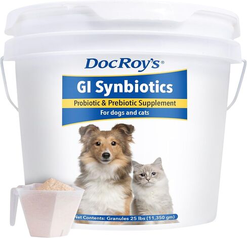 Doc Roy's GI Synbiotics- Probiotic & Prebiotic Supplement Gel - for Dogs and Cats- 15 ml Gel in Saudi Arabia