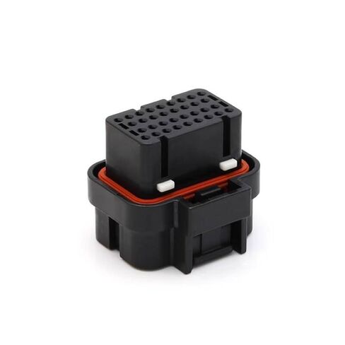 AMP نوع 4-1437290-1 موصل مقاوم للمياه للسيارات 34-Core PCB لحام 6437288-2 34Pin 34hole 2-6447232-4 2-6447232-3 (أبيض) in Kuwait