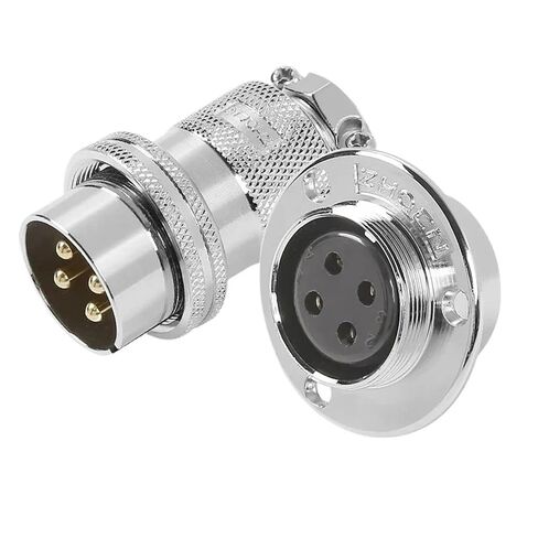 DF30 GX30 30 مللي متر موصل طاقة السيارات 4 5 6 7 8Pin محول الحاجز مقاوم للماء الصناعية LED ذكر أنثى المقبس (4 دبوس مجموعة) in Kuwait