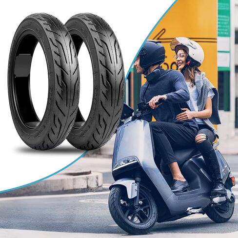 MAKELEN 14x2.5 E-Bike Tire - Puncture Resistant Vacuum Tire with Valve Stem & Core Tool, Excellent Grip for Urban Pavement in Saudi Arabia
