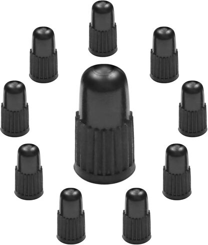 Pitlane Performance® Valve Caps 10-Pack - Bicycle Valve Covers for Dunlop, Presta & Schrader Valves - Durable Tire Valve Caps for Mountain Bikes, Road Bikes & E-Bikes (Presta) in Saudi Arabia