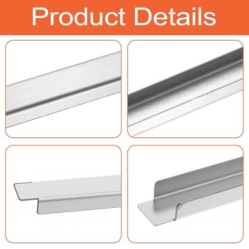 8 Pcs 12 Inch Stainless Steel Adapter Bar Table Adapter Long Metal Food Divider for Hotel Restaurant Kitchen Catering Home Commercial Food Service Accessories in Saudi Arabia