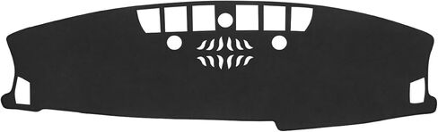 Dash Cover Mat Fits for Toyota Prius 2016-2022 Accessories Black Flannel Interior Trim Car Dashboard UV Sun Protection in Kuwait