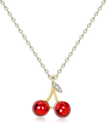 18K Gold Plated Cute Animal Whale Necklace with Blue Zirconia Ocean Necklace 16"+2" Chain Gift for Women Choker in Kuwait