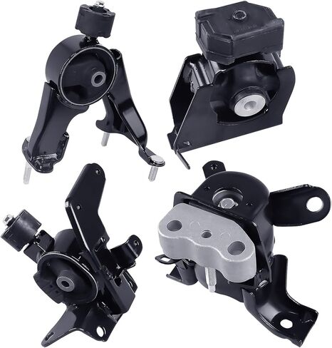 Engine Motor & Transmission Mount Kit 4pcs Compatible with Fits 2006-2008 Toyota RAV4 2.4L Replace A62012 A62049HY A62050 A62064 in Kuwait