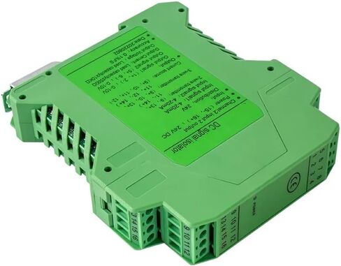 BARRINS إشارة المعزل المدخلات التناظرية 4-20mA RS485 إشارة الفاصل DC العرض إشارة المعزل إشارة الإرسال المعزولة (1 مدخل 1 إخراج، 4-20MA Input_DC24V Power Supply_0-5V Output) in Kuwait