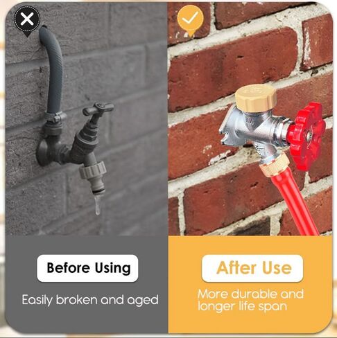 2 Pack Vacuum Breaker Repair Kit Replacement for VACVBKX1B, Outdoor Faucet Repair Kit, ASSE 1019-A Vacuum Breaker for Traditional Anti Siphon Frost Free Sillcock Valves Anti Siphon Valve Repair Kit in Kuwait