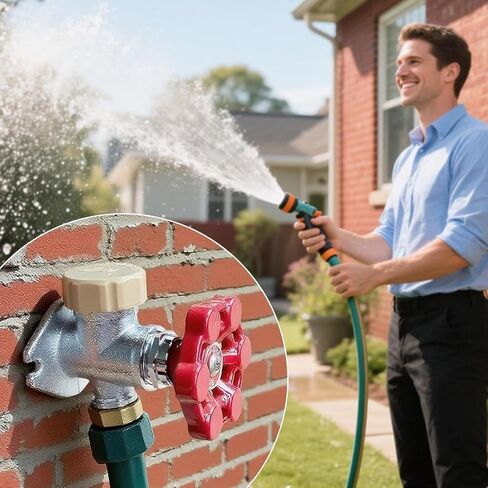 2 Pack Vacuum Breaker Repair Kit Replacement for VACVBKX1B, Outdoor Faucet Repair Kit, ASSE 1019-A Vacuum Breaker for Traditional Anti Siphon Frost Free Sillcock Valves Anti Siphon Valve Repair Kit in Kuwait