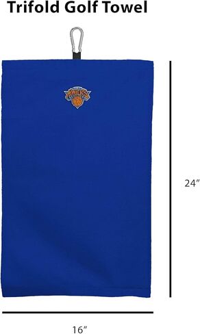 NORTHWEST New York Knicks NBA Team Logo منشفة جولف من الألياف الدقيقة ثلاثية الطي مقاس 16 × 24 بوصة in Saudi Arabia