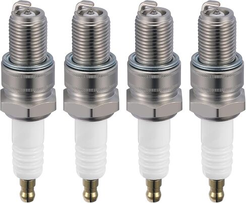 7563 Iridium Platinum Spark Plugs 6 Pack - Compatible with Audi A3 Quattro 2006-2009, TT Quattro 2004-2009 Compatible with Volkswagen Touareg 2004-2006, Eos 2007-2008, R32 2008, 3.2L Engine in Saudi Arabia