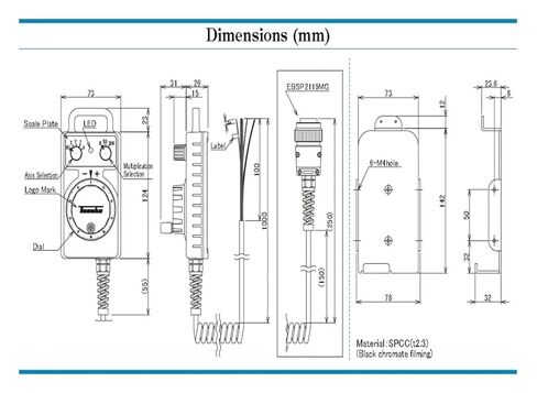HC121 HC115 HC11D CNC Handwheel Handle Manual Generator 5v/12v(HC115) in Saudi Arabia
