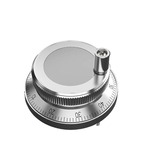 CNC Electronic Hand Wheel 60/80MM Manual Generator CNC Machine Tools Hand Wheel Machine Electronic Rotary Encoder(5V-100PPR-6Pins,60mm) in Saudi Arabia