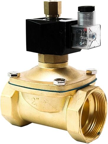 2 "النحاس صمام الملف اللولبي مقاوم للماء 220 فولت 24 فولت 12 فولت 220 فولت 110 فولت مفتوح عادة (G-24VAC-NBR-SEAL) in Kuwait