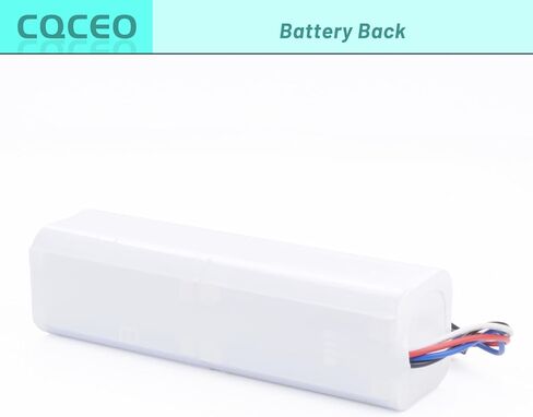 بطارية بديلة CQCEO 14.4 فولت 6800 مللي أمبير في الساعة لـ Dreame D9 D10 Plus L10 Pro Plus L10 D10s L10s RLS5-BL0 F9 Z10 Pro RL55L RLS5-WH0 D10 RVS5-WH0 D9 Pro D9 Max L10 Pro Robot Vacuum Cleaner P2008-4S2P-MMBK in Kuwait