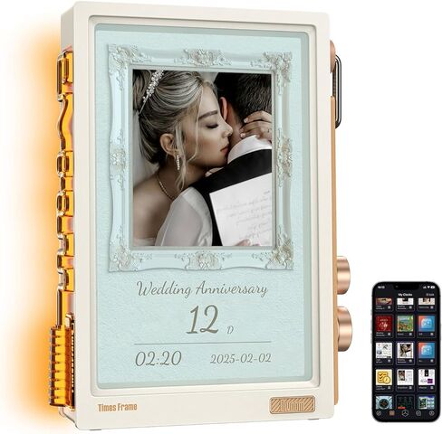 إطار أوقات DIVOOM-10.1 "إطار الصورة الرقمية IPS IPS SMART LINUX OS مع RGELD ROTARY KNOB WIFI 64GB 400+CLOCK FACES WILDGET 50+API MODE GIFT MODE PIXEL COLLOCTION in Saudi Arabia