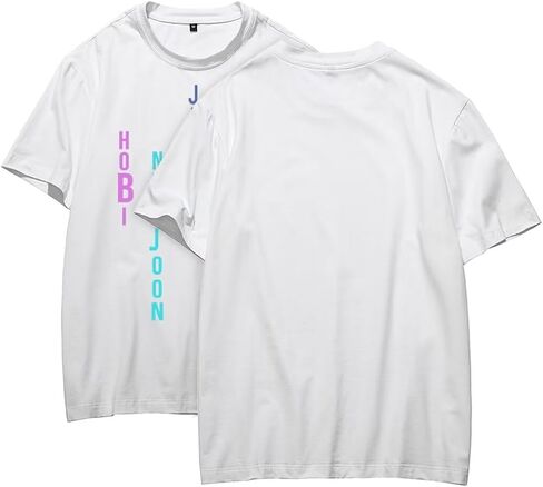 Kpop Bangtan Boys Shirt Suga Jungkook Jimin Hobi Namjoon Tae jin Tshirt Tee for Women in Kuwait