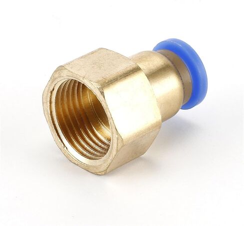 Copper hose pneumatic trachea quick plug quick connector PCF internal thread straight(PCF10-02) in Saudi Arabia