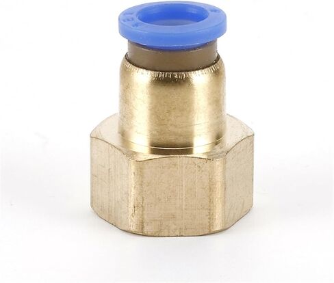 Copper hose pneumatic trachea quick plug quick connector PCF internal thread straight(PCF10-02) in Saudi Arabia