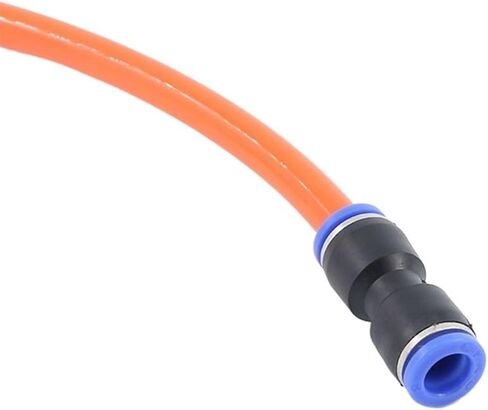 2PCS Air pipe quick connector 6 pneumatic 8mm conversion 10 plastic PU pipe 12 straight butt joint 16mm fittings(PG10-6) in Saudi Arabia