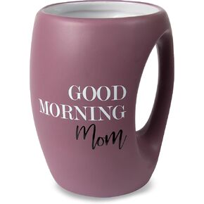 Pavilion Gift Company Good Morning Mom 16 oz Mug, Purple
