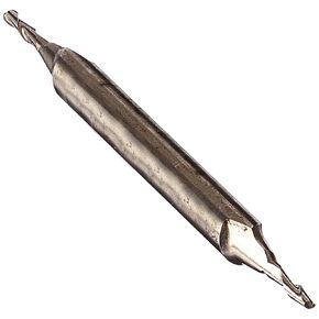 Drill America DWCT12B HSS 2 Flute Double End Ball End Mill, 1/16" x 3/16"