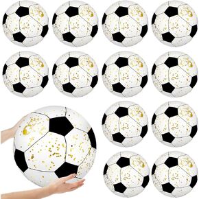Chitidr 12 Pcs Large Beach Balls 24 Inch Baseball Pool Clear Ball Beach Summer Parties Round Shaped Confetti Pool Party Decorations Inflated Party Ball for Summer Parties Birthday Pool Favors