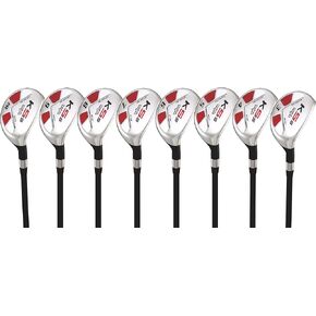 Petite Senior Womens Majek Golf Clubs All Ladies Hybrid Complete Full Lightweight Graphite Set Includes: #3, 4, 5, 6, 7, 8, 9, PW. Right Handed Senior Lady Flex Clubs Perfect for Ladies 4'10" to 5'3"