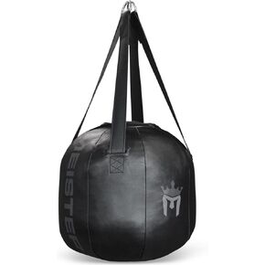 Meister 60lb Filled Wrecking Ball Heavy Bag for Boxing & MMA