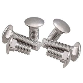 Dreneco M6×45mm Cup Square Carriage Bolt Stainless Steel Mechanical Industry Fasteners