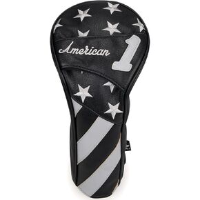 CRAFTSMAN GOLF Stars and Stripes Flag Headcover Head Cover for Scotty Cameron Taylormade Odyssey Driver Fairway Wood Hybrid