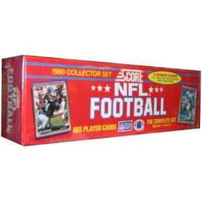 1990 Score Football Cards Factory Set