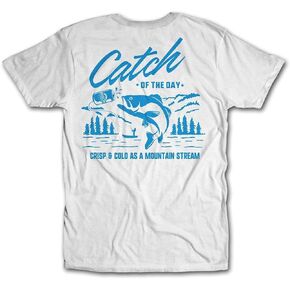 theCHIVE Busch Light Catch of The Day Fishing Lake Day T-Shirt