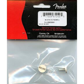 Fender Strat / Stratocaster S-1 Volume Knob Cap Insert
