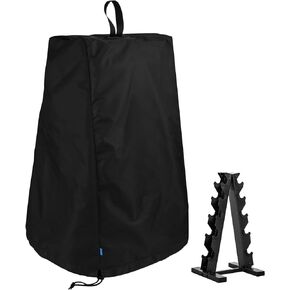 Xxerciz Dumbbell Rack Cover for CAP Barbell A-Frame Dumbbell Weight Rack, Portable Dustproof Waterproof Anti-scratch Protective Case for Home Gym Dumbbell Rack