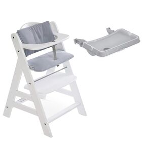 Hauck High Chair Tray Table with Cushion Pad, Grey