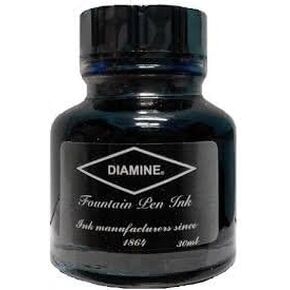 Diamine Fountain Pen Bottled Ink, 30ml - Midnight