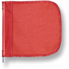 منتجات السلامة الصناعية من Checkers، علم الأمان Flagstaff FS9، الطول الإجمالي 12 بوصة، العرض الإجمالي 11 بوصة، برتقالي (عبوة من قطعة واحدة) in Kuwait