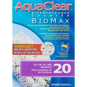 Aqua Clear AquaClear 20 BioMax, Aquarium Filter Replacement Media, A1370A1