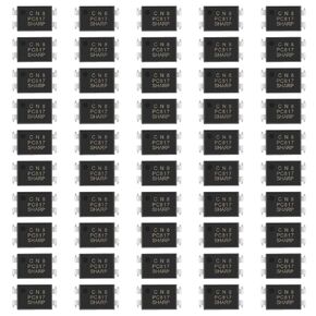DWEII 50PCS PC817 OPTOCOUPLER DIP Installation PC817C 2.54 mm Pitch 4-pin DIP-4 for Arduino DIY