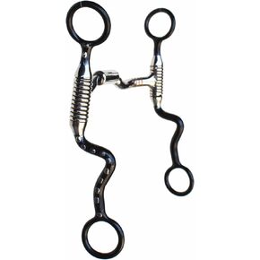 Western Comfort Jointed Low-Port Swivel Mouth Long Shank Futurity Bit 35636