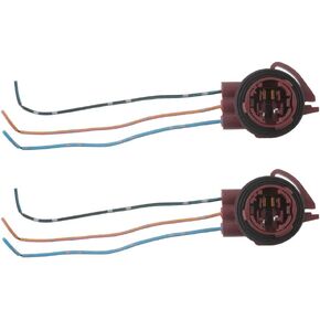 GLL 2 قطعة Stradard 3157 3156 LED لمبات المقبس حامل السيارات البلاستيكية المقاومة للماء إشارة الانعطاف الذيل إيقاف الفرامل الخلفية قاعدة الضوء تسخير المقابس موصلات مآخذ الأسلاك السلكية مسبقًا