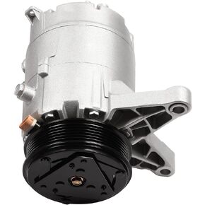 cciyu A/C Compressor Fit for Chevrolet Impala 3.5L 3.9L 2006-2011 Replaces CO 21471LC AC Compressor for Car 6 Grooves CVC