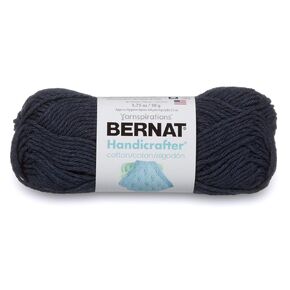 خيوط قطنية صلبة من Bernat Handicrafter، 1.75 أونصة، قياس 4 متوسط، 100% قطن، بني دافئ