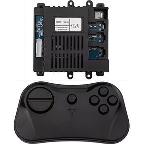 DR01 V2.6 12V Children Electric Ride On Car Replacement Parts 2.4G Bluetooth Remote Control and Receiver Kit Controller Control Box Accessories